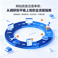 娄底建站-网站改版注意事项：从调研到平稳上线的全流程指南