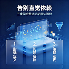 娄底建站-告别直觉依赖：三步学会数据驱动网站运营